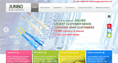 Desktop Screenshot of junboelectronic.com